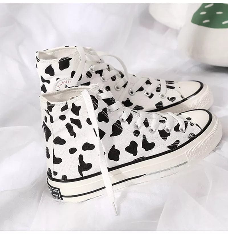 Cow Print Shoes Womens